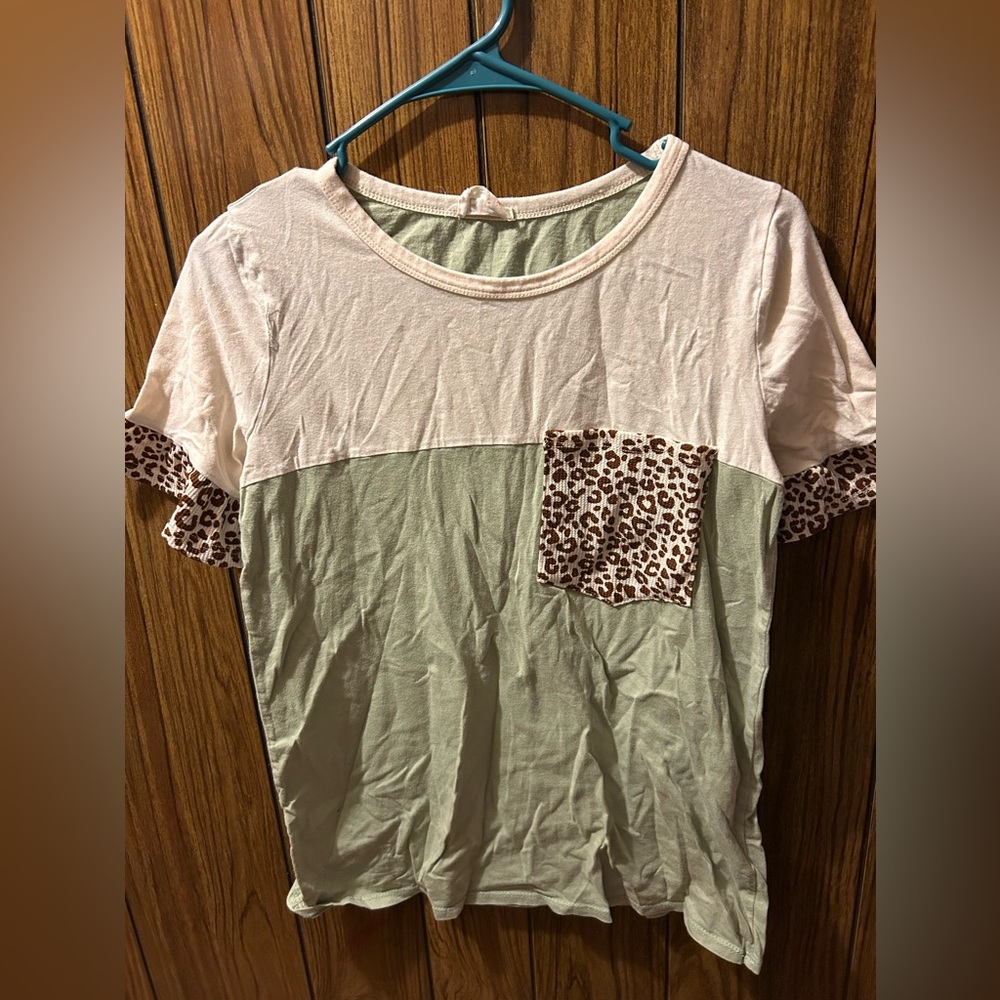 Leopard Print Women's Top